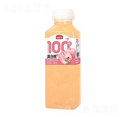 倍養(yǎng)樂真白桃復(fù)合果肉果汁飲料500ml