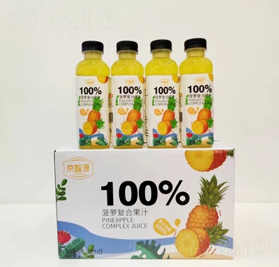 京智源復(fù)合果汁菠蘿汁500ml×15