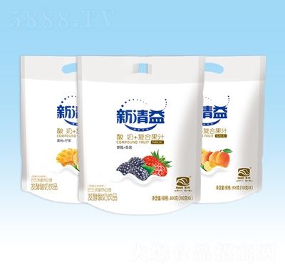 新清益發(fā)酵酸奶100gX5