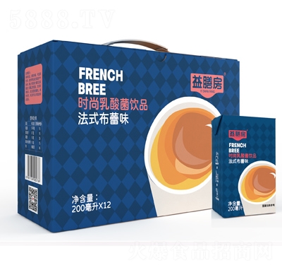 益膳房新式飲品時(shí)尚乳酸菌法式布蕾味200ml×12
