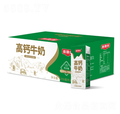 益膳房功能純奶高鈣牛奶250ml×16