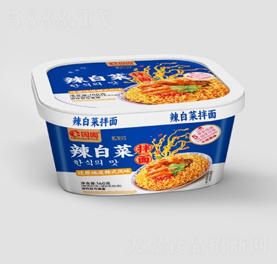 國(guó)圓辣白菜拌面160克