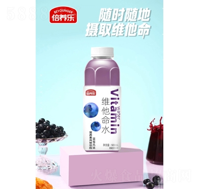 倍養(yǎng)樂維他命水藍(lán)莓風(fēng)味500ml