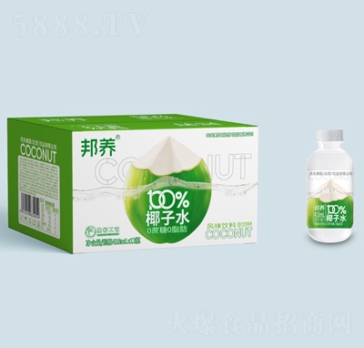 邦養(yǎng)椰子水風味飲料418mlX12盒