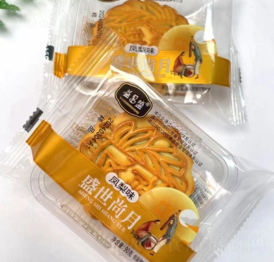 益昌盛廣式月餅點(diǎn)心餅干糕點(diǎn)鳳梨味