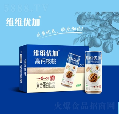 維維優(yōu)加高鈣核桃復合蛋白飲品