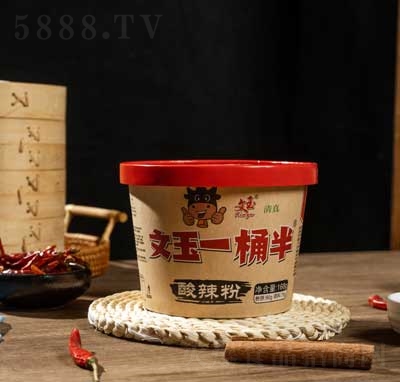 文玉一桶半酸辣粉168g