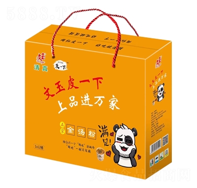 文玉方便食品皮一下金湯粉