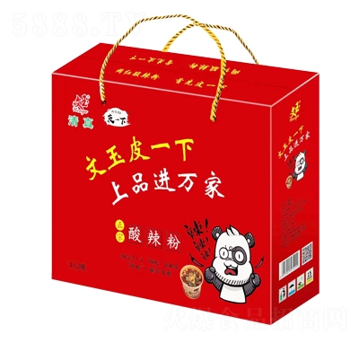 文玉方便食品皮一下酸辣粉