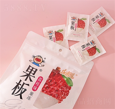 樂逍遙忘不了果板果凍兒童果凍零食荔枝味