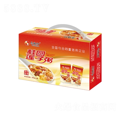 樂(lè)福記桂圓蓮子粥320gx12罐