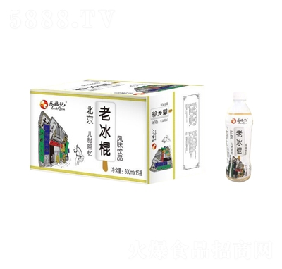 樂(lè)福記老冰棍風(fēng)味飲品500mlX15瓶