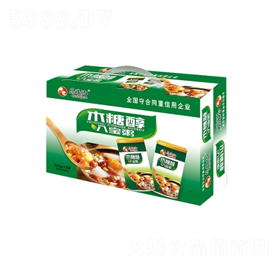 樂(lè)福記木糖醇八寶粥320gX12罐
