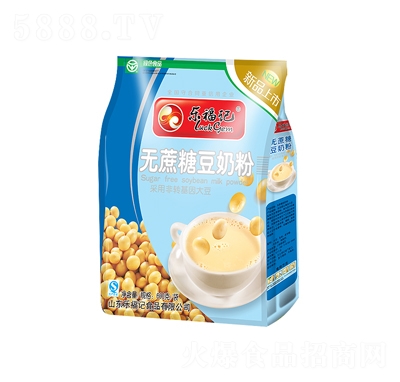 樂(lè)福記無(wú)蔗糖豆奶粉(新)600克