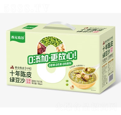 養(yǎng)元農(nóng)谷十年陳皮綠豆沙185gX6