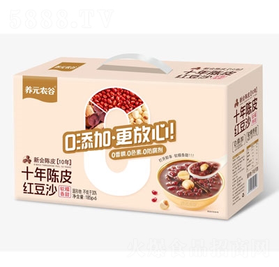 養(yǎng)元農(nóng)谷十年陳皮紅豆沙185gX6