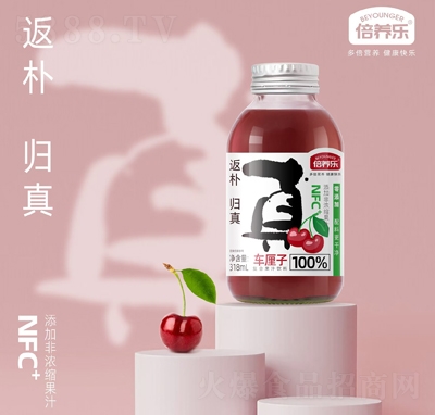 倍養(yǎng)樂車?yán)遄訌?fù)合果汁飲料318ml