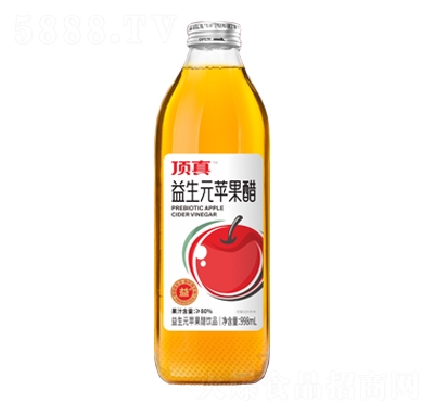 頂真益生元蘋果醋998ml