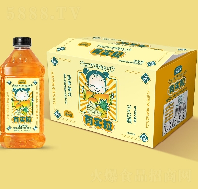 倍養(yǎng)樂菠蘿能量強化風(fēng)味飲料1L×12