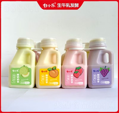白小樂酸奶奶昔258ml