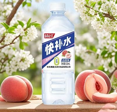 體迅快補水白桃味電解質(zhì)風味飲料530ml