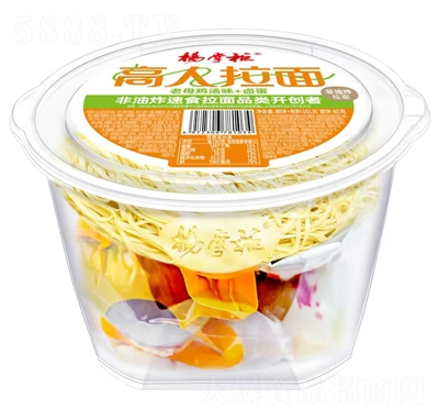 楊掌柜高人拉面老母雞湯味+鹵蛋方便食品
