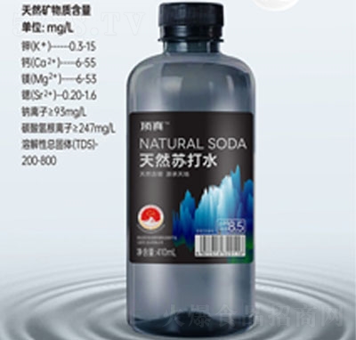 頂真天然蘇打水410ml
